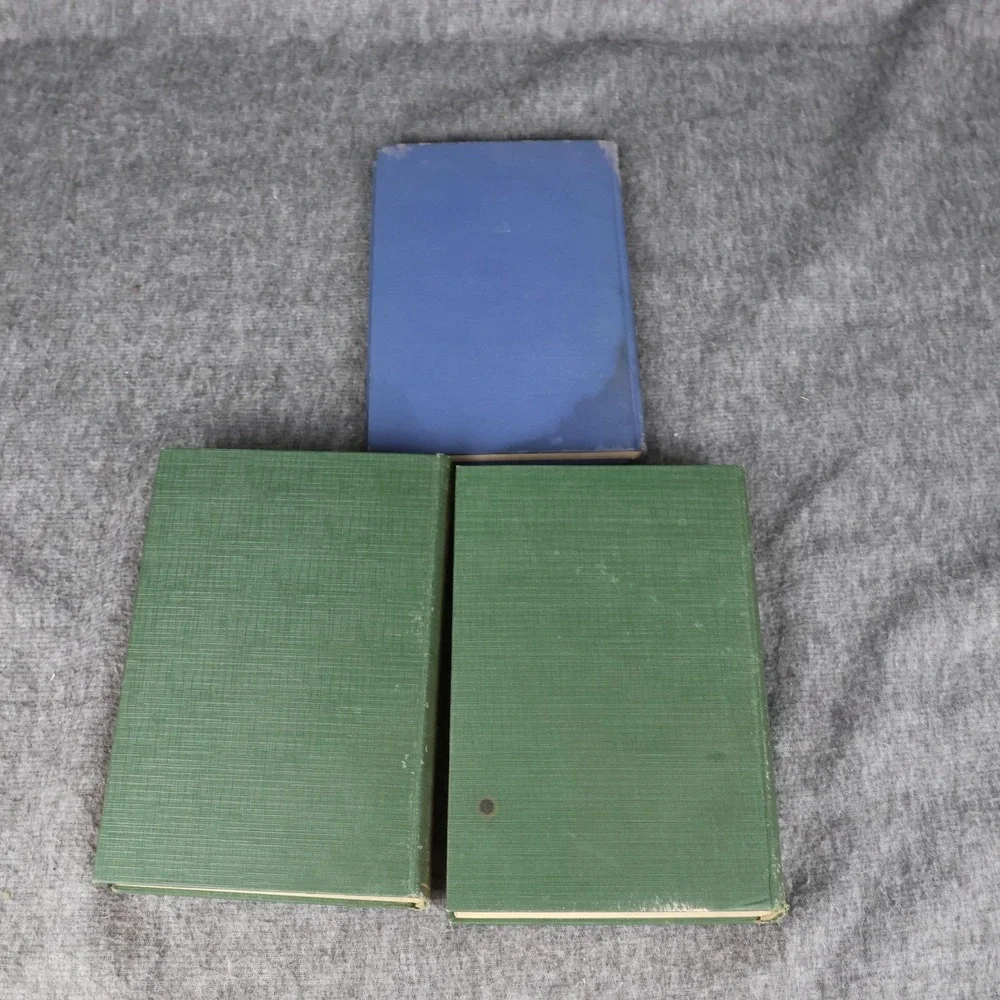 Vintage Characters And Events & Liberalism And Social Action Dewey 3 HC Set USA